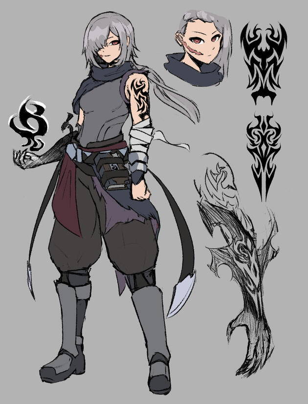 Final chara. design